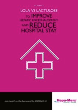 LOLA vs lactulose to improve hepatic encephalopathy and reduce hospital stay