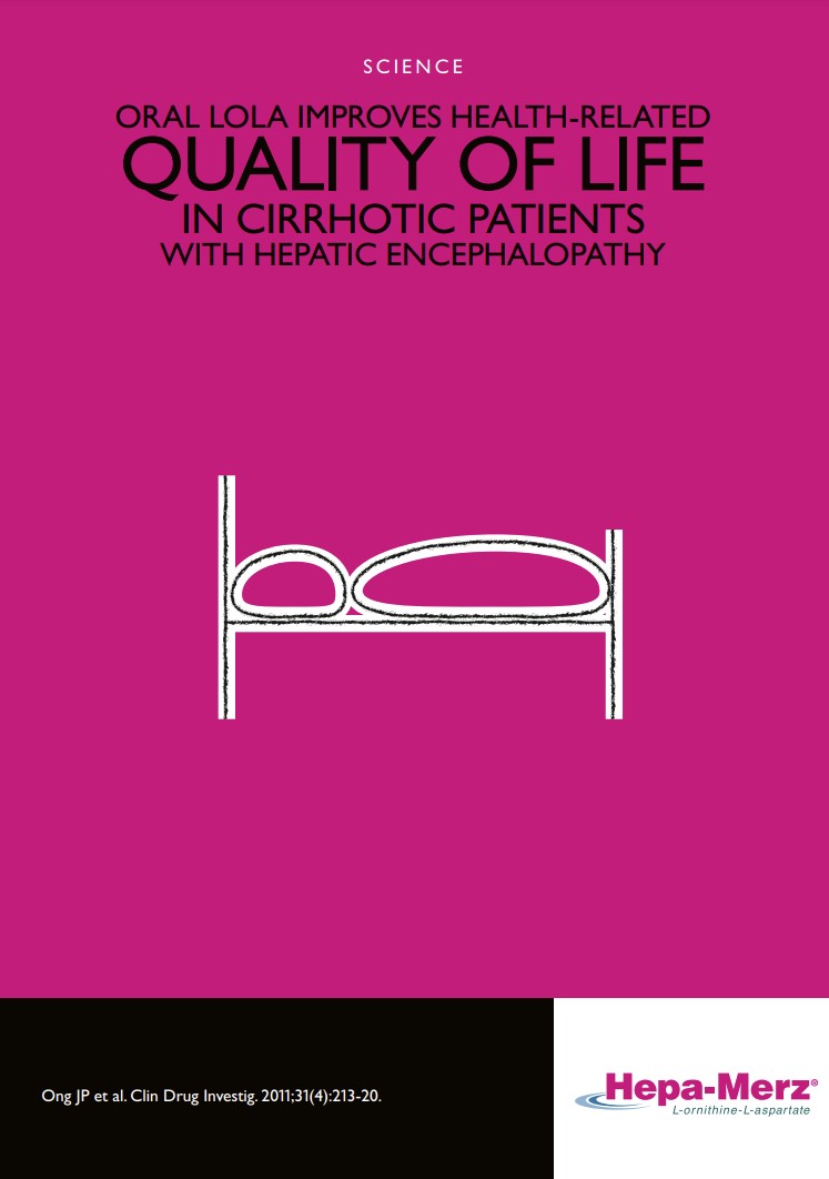 Oral LOLA improves health-related quality of life in cirrhotic patients with HE