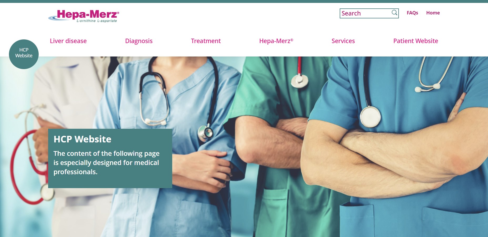Hepa-Merz Website