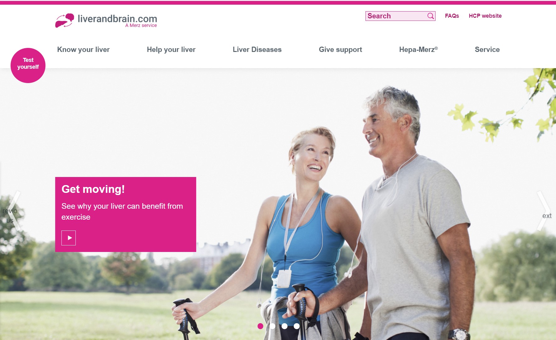 Patient Website “liverandbrain.com”